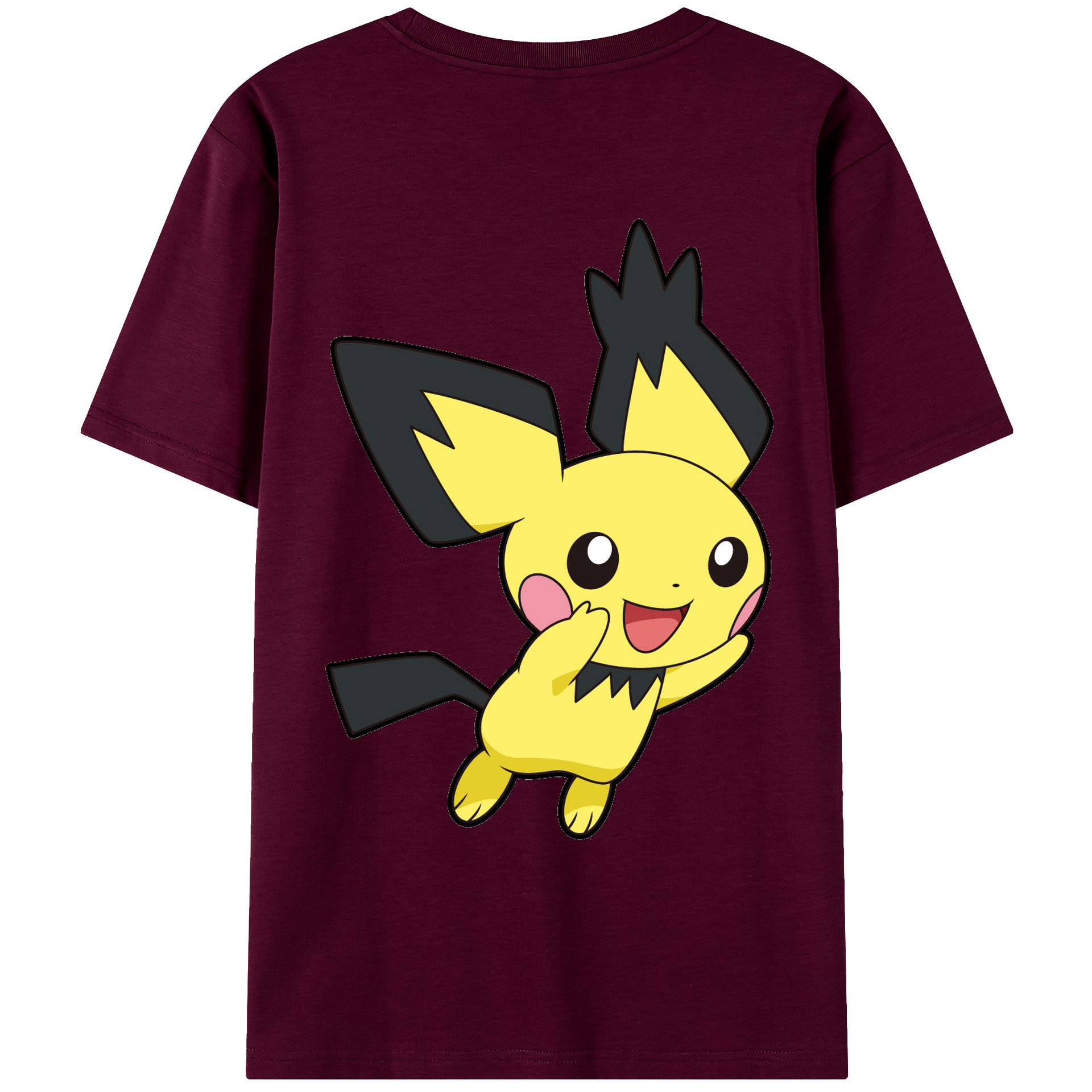 （画像用） ポケットモンスター Pokémon レディース半袖Tシャツ(バックプリント)